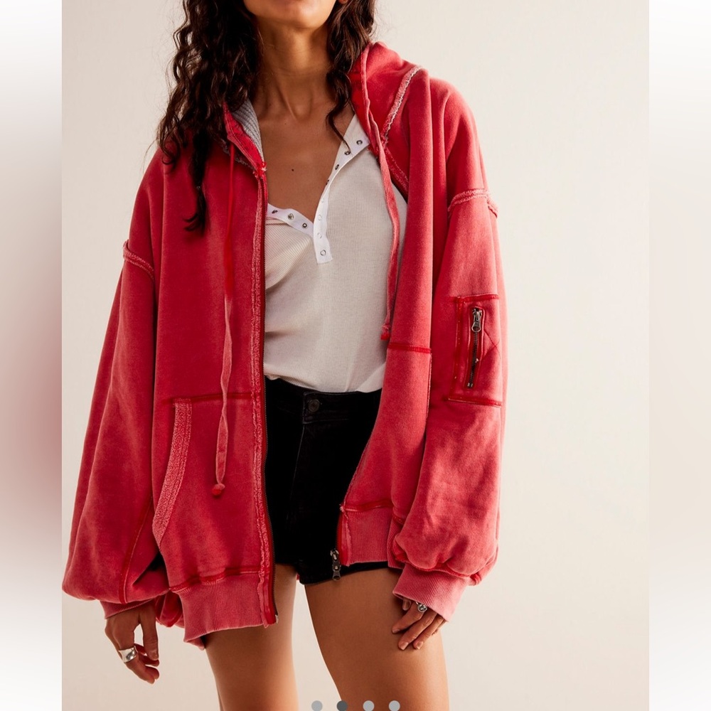 Free People By Your Side Lined Hoodie